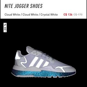 NWT and box - Adidas Nite Jogger - M Size 8.5